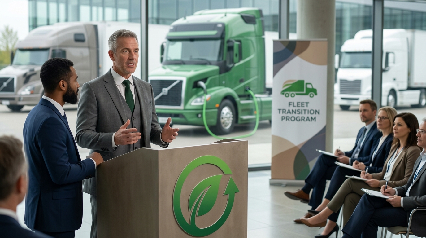 Illustration: Government Grants for Green Fleet Upgrades 2026: A Strategic Guide for US Fleet Owners